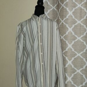 Structure Men's Multi-Striped Button-Down Shirt